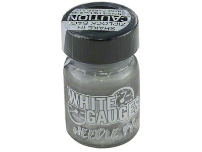 White-Gaugesr Silver Needle Paint For Instrument Cluster Gauges