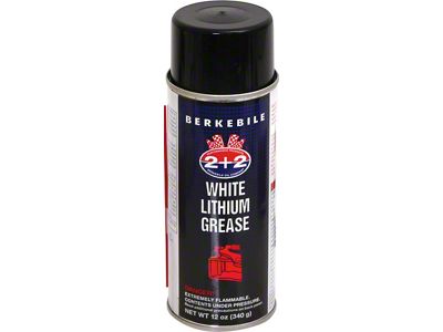 White Lithium Grease - 12 Oz. Spray Can