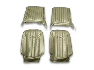 Covers,Front Bucket Seats,Willow Gold,1968