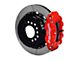 Wilwood Forged Narrow Superlite 4R Rear Big Brake Kit with 12.88-Inch Slotted Rotors; Red Calipers (78-87 El Camino w/ 2.62-Inch Axle Offset)