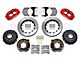 Wilwood Forged Narrow Superlite 4R Rear Big Brake Kit with 12.88-Inch Slotted Rotors; Red Calipers (78-87 El Camino w/ 2.62-Inch Axle Offset)