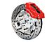 Wilwood Forged Dynalite Brake Front Brake Kit - Red Powder Coat Caliper - SRP Drilled & Slotted Rotor
