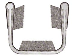 Window Channel - 96 Inch Piece- Felt Lining- Ford