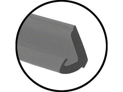 Window Channel Rubber/ 3/4wide/ 30 piece