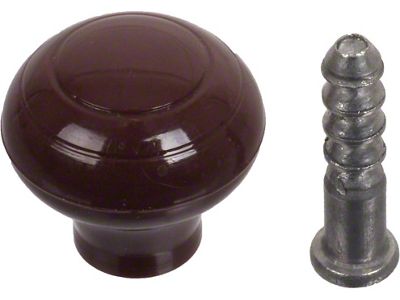 Window Crank Knob Only/maroon