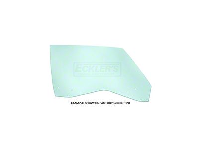 Window Glass, Door, Formal Roof, Fastback, Right Side, Torino, Fairlane, 1968