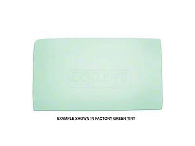 Window Glass, Front Door, Fairlane, Ranchero, Left Or RightSide, 1957-1958