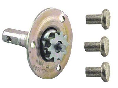OPR Window Regulator Small Gear Repair Kit - 10 Tooth - Ford Tudor Quarter Window