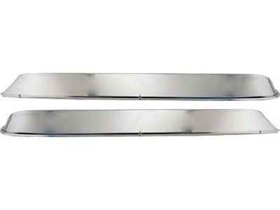Window Shades - Polished Stainless Steel