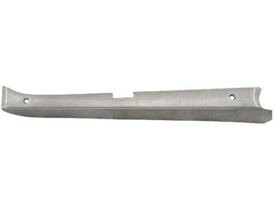 Windshield Garnish Mouldings - Plain Steel - Except 3 Window Coupe & Cabriolet (1932 Ford Car)