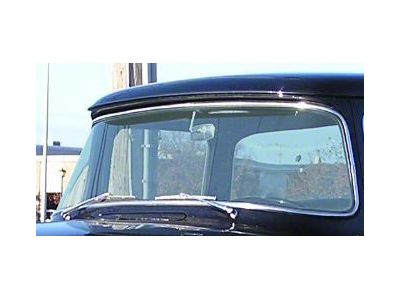 Windshield glass - 1956 Ford Truck, F-series - Green tint (F-series)