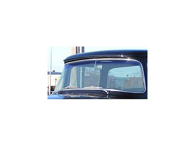 Windshield glass - 1956 Ford Truck, F-series - Green tint, with a blue shade across the top (F-series)