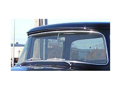 Windshield glass - 1956 Ford Truck, F-series - Light grey, light smoke (F-series)