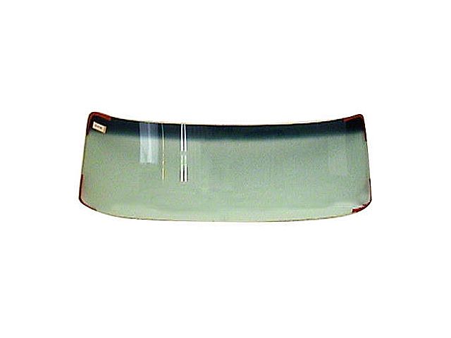 Windshield glass, Green Tint w/ Shade (F series)