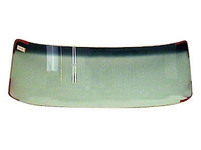 Windshield glass, Green Tint w/ Shade (F series)
