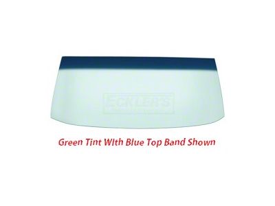 Windshield Glass, Sedan, Falcon, Fairlane, Ranchero, 1966-1970