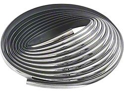Windshield Seal Locking Bead/ Chrome 