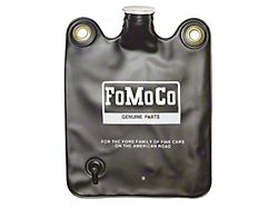 Windshield Washer Bag - Black Bag With White FoMoCo Lettering - Twist-Off Cap - From 3-9-64 To 3-1-67 - Falcon & Comet