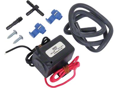 Windshield Washer Fluid Pump - Single Speed - Universal Replacement - For Washer Bag Applications