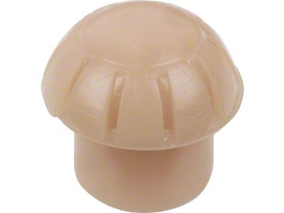 Windshield Wiper Knob - Ivory - Push On - Ford Open Car & Ford Wagon