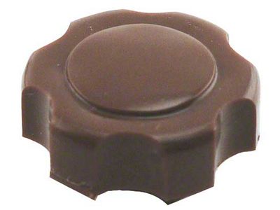 Wiper Knob/maroon/push On