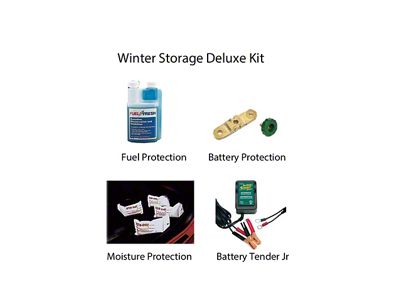 Winter Storage Protection Kit, Deluxe With Side Post Battery