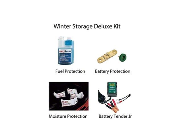 Winter Storage Protection Kit, Deluxe With Side Post Battery