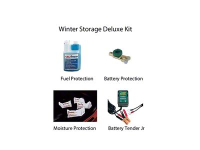 Winter Storage Protection Kit W/Top Post Battery Deluxe