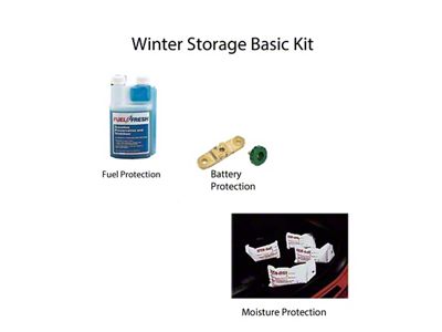 Winter Storage Protection Kit, Standard With Side Post Battery