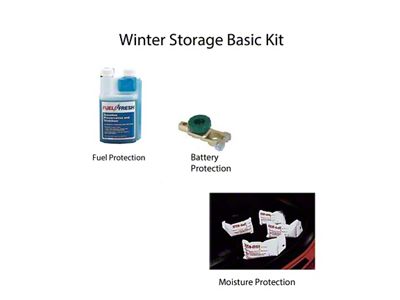 Winter Storage Protection Kit, Standard With Top Post Battery