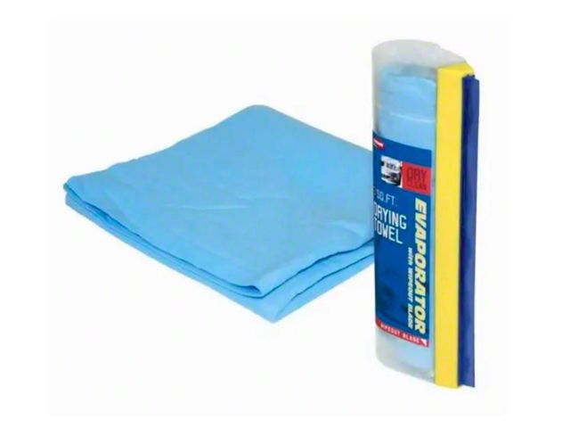 Wipe Out Water Blade With Evaporator PVA Drying Towel