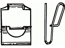 Wiper Trans Arm Clip (66-70 Fairlane; 68-71 Torino)