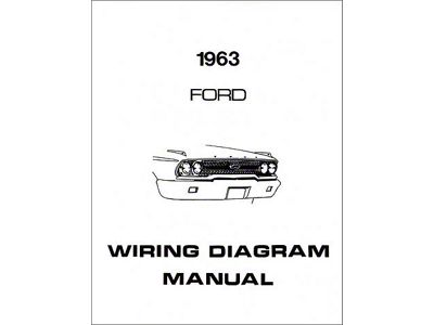 Wiring Diagram Manual - 8 Pages - 12 Diagrams - Ford