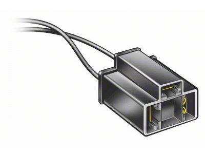 3 Contact Female Headlight Pigtail for H4 Halogen Bulb (Universal; Some Adaptation May Be Required)