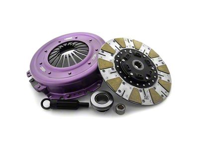 X-Clutch Stage 2 Single Cushioned Ceramic Disc Clutch Kit; 10-Spline (66-69 427 V8 Corvette C2 & C3; 70-74 454 V8 Corvette C3; 75-81 350 V8 Corvette)