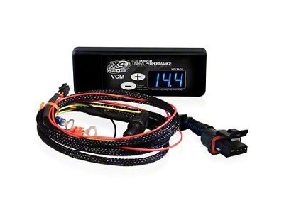 XS Power Voltage Controller Kit for GM CS Series Alternators; Red Display (Universal; Some Adaptation May Be Required)