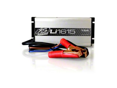 XS Power High Frequency Lithium IntelliCharger; 15 Amp; 16-Volt