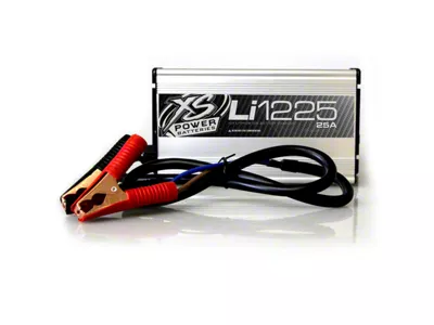 XS Power High Frequency Lithium IntelliCharger; 25 Amp; 12-Volt