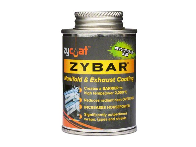 ZYBAR Hi-Temp Manifold and Exhaust Coating with Cast Finish, 4 Oz.