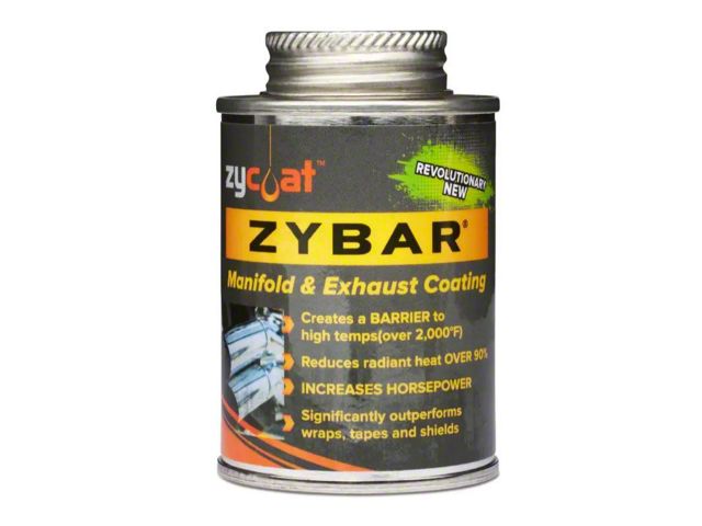 ZYBAR Hi Temperature / Hi Performance Manifold & Exhaust Coating Cast 4oz