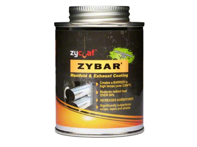 ZYBAR Hi Temperature / Hi Performance Manifold & Exhaust Coating Cast 8oz