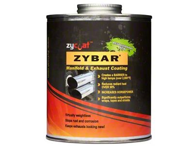 ZYBAR Hi Temperature / Hi Performance Manifold & Exhaust Coating Midnight Black 32oz